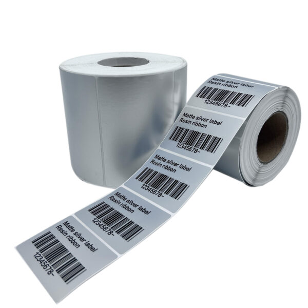 Matte Silver Labels